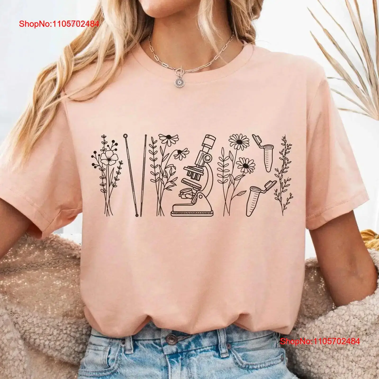 Microbiology T Shirt Biology T - Medical Lab Technologist recension och pris