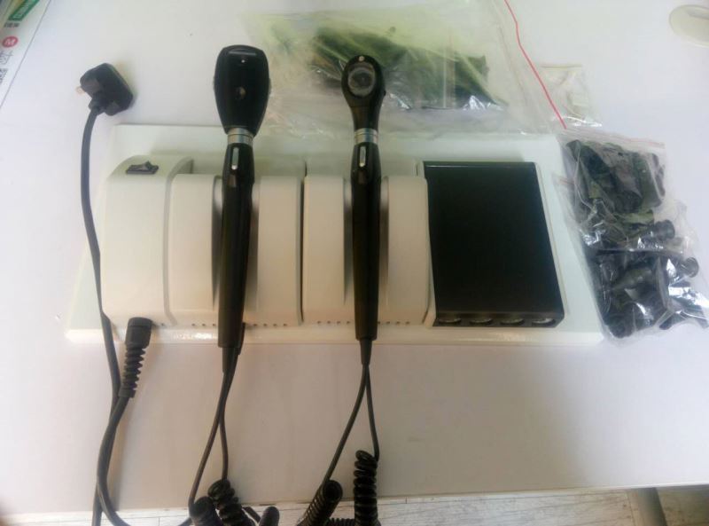 2025 ENT Diagnostic Kit Wall M - Otoscope Ophthalmoscope Set recension och pris