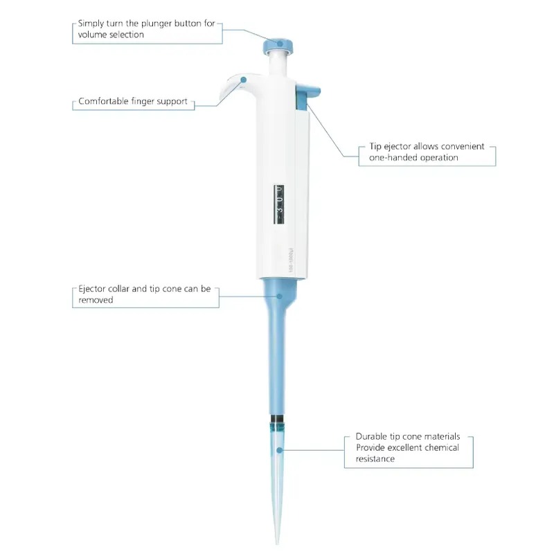 Heng Nuo Micropipeta 10ml Plas - Lab Pipette Tip recension och pris